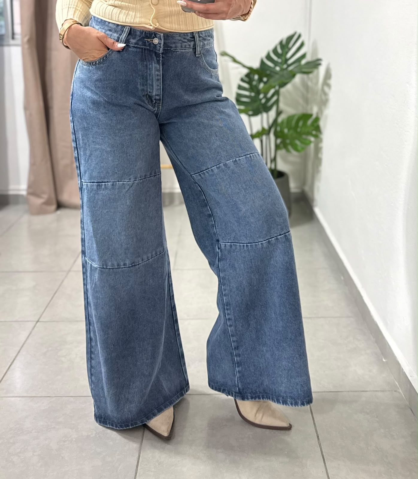 JEANS WIDE LEG