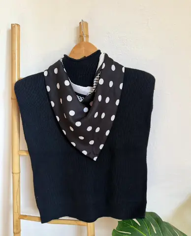 CHALECO NEGRO CASUAL