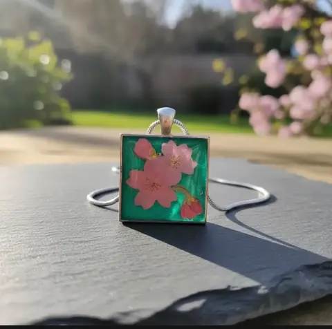 Colgante floral