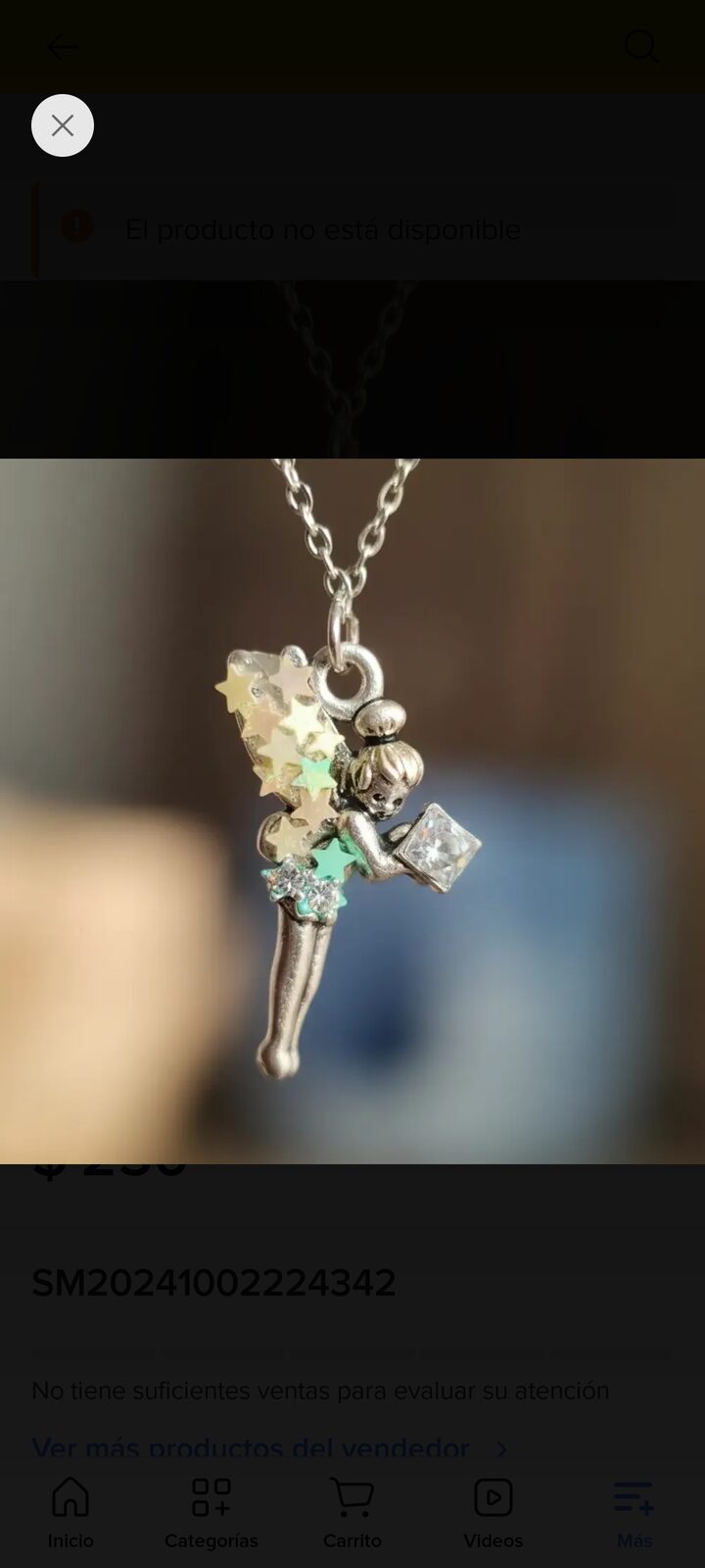 Cadena con dije hadita