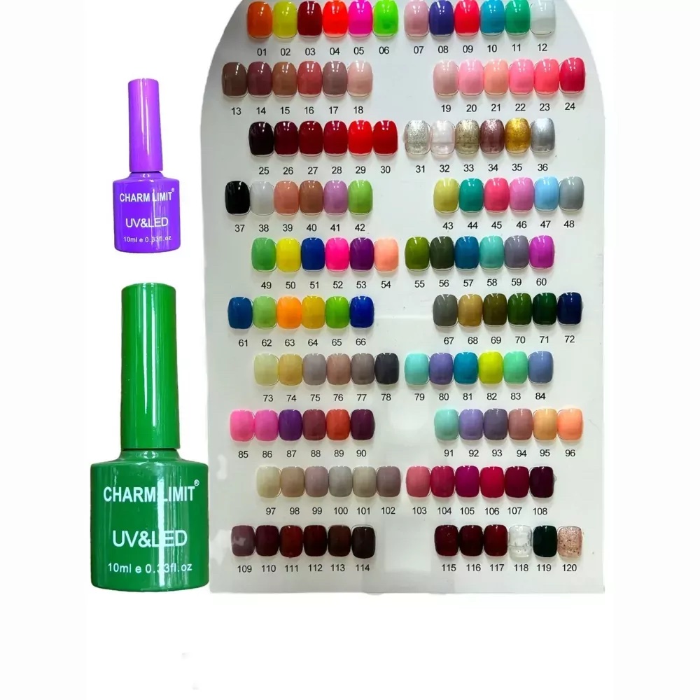 Esmalte Semipermanente - Charm Limit 10ml (tapa color)