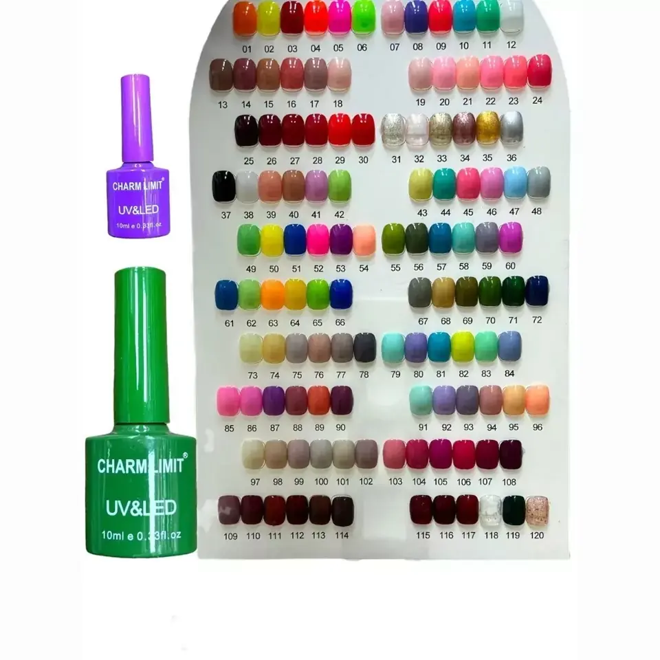 Esmalte Semipermanente - Charm Limit 10ml (tapa color)