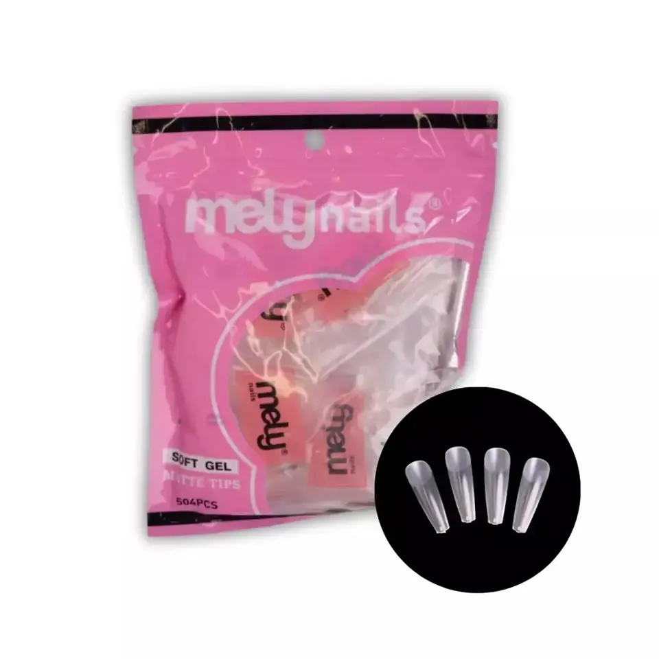 TIP SOFT GEL - MELY X504 COFFIN