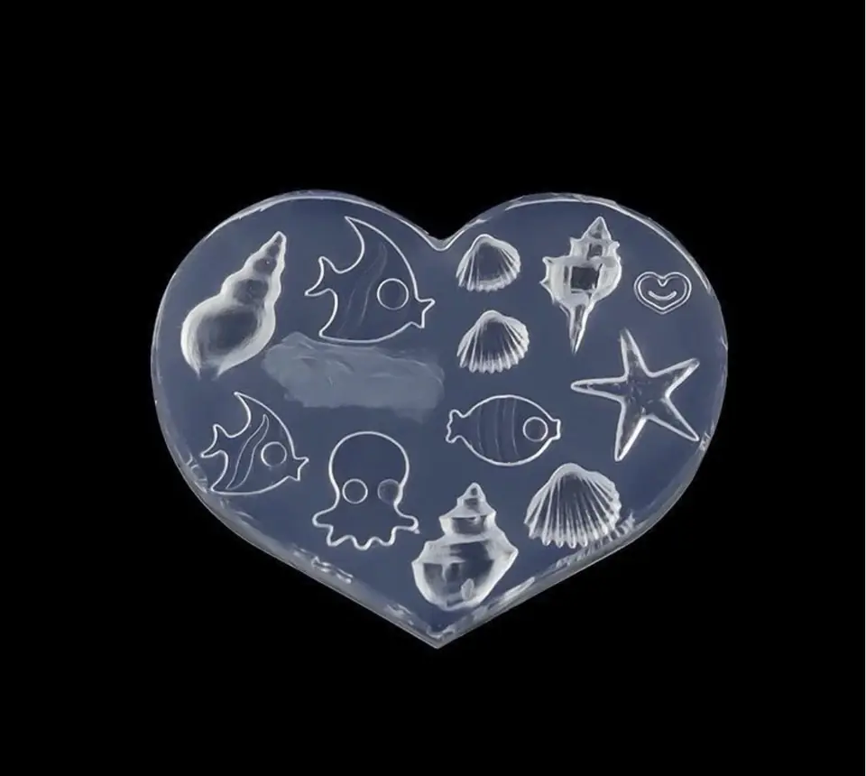MOLDE DE SILICONA 3D - MAR 🌊