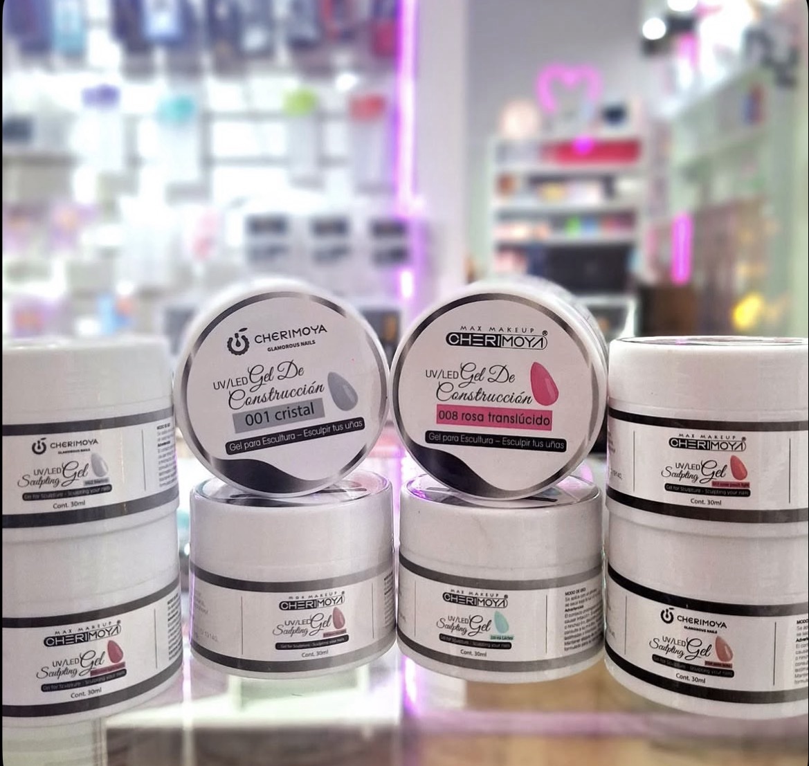 Gel de Construcción 30ml- CHERIMOYA Uv/Led