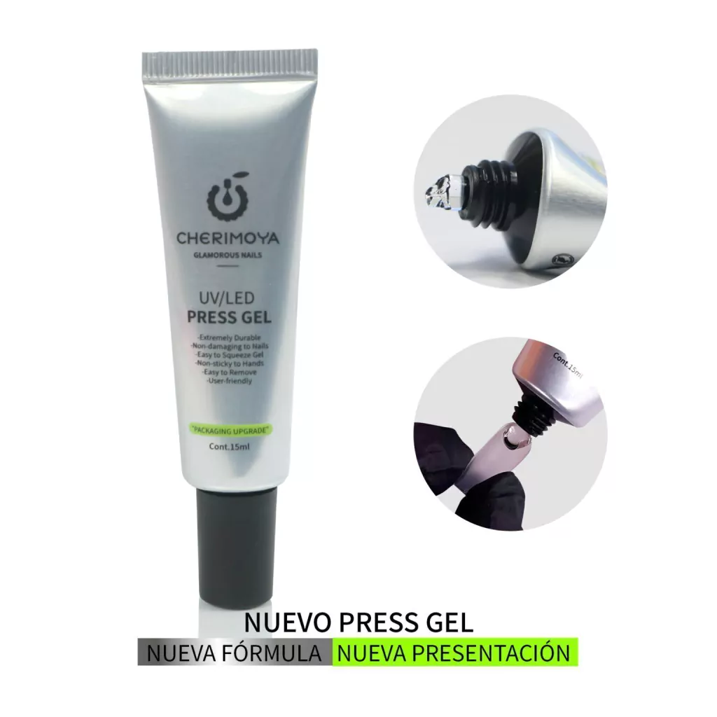 PRESS GEL EN POMO 15ml - Cherimoya