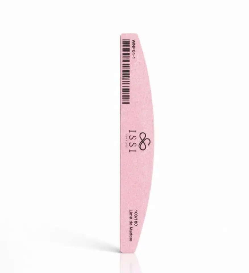 LIMA DE MADERA 100/180 ROSA CLARO - ISSI SUPPLIES