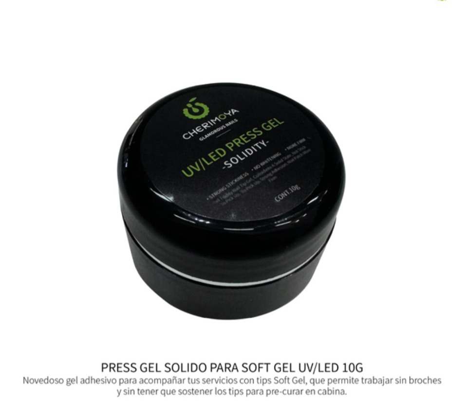 PRESS GEL SÓLIDO - CHERIMOYA 10g