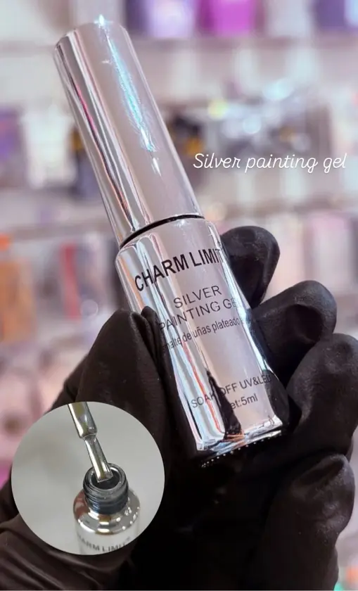 Silver painting gel