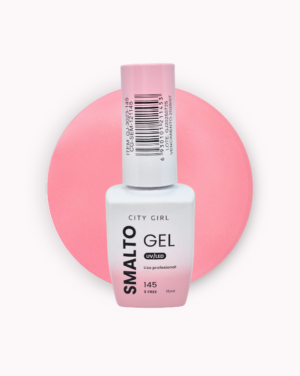 ESMALTE SEMI PERMANENTE JELLY CITY GIRL #145