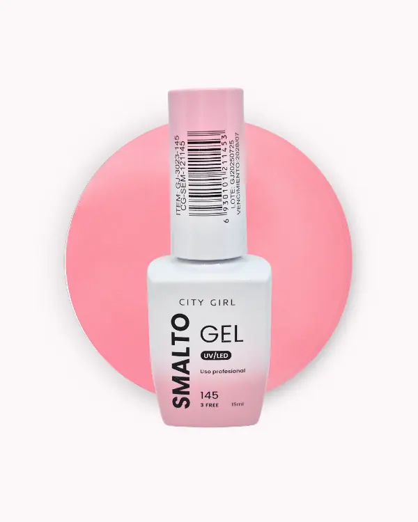 ESMALTE SEMI PERMANENTE JELLY CITY GIRL #145