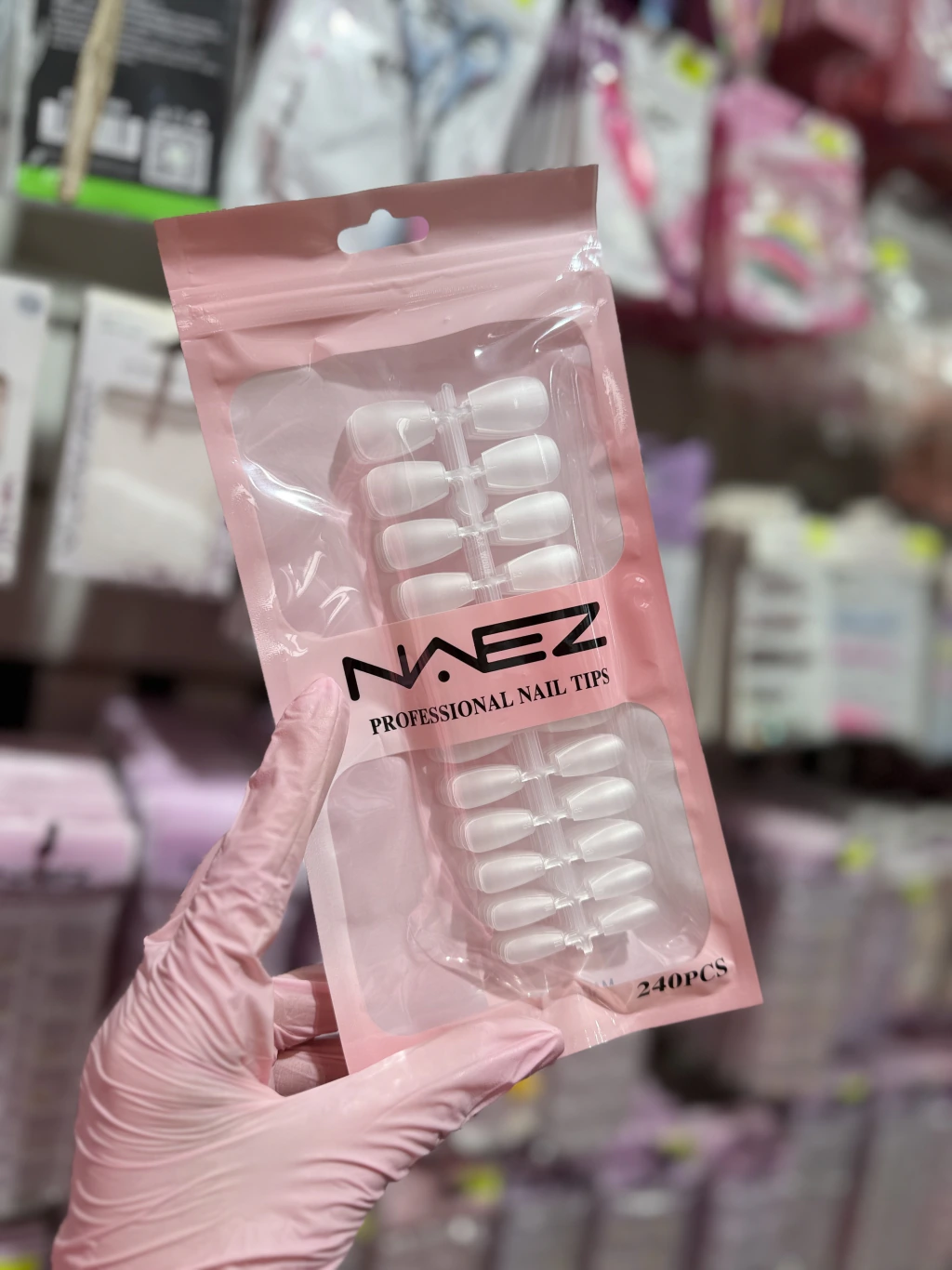 TIPS SOFT GEL COFFIN CORTO NAEZ (bolsa 240u)