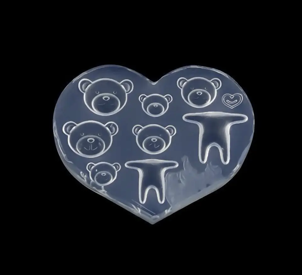MOLDE DE SILICONA 3D - OSO 🐻