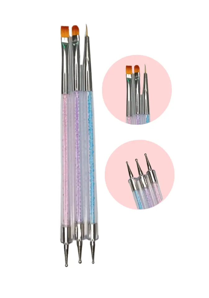 SET PINCELES + DOTTING x3PCS