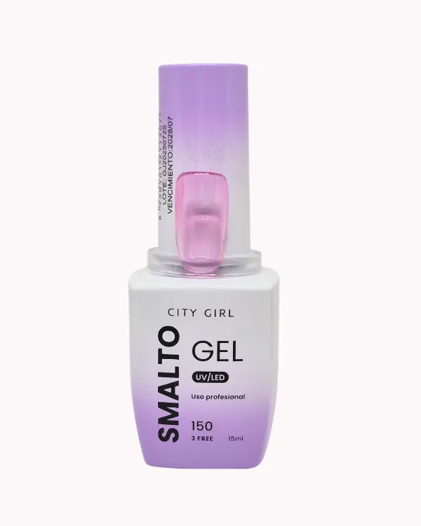 ESMALTE SEMI PERMANENTE JELLY CITY GIRL #150
