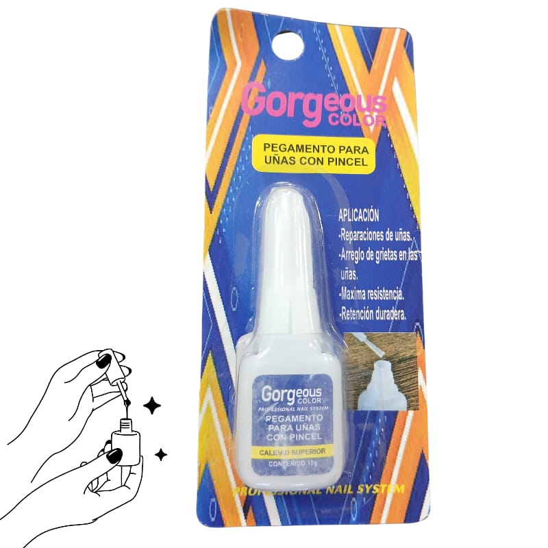 PEGAMENTO PARA UÑAS FORMATO PINCEL