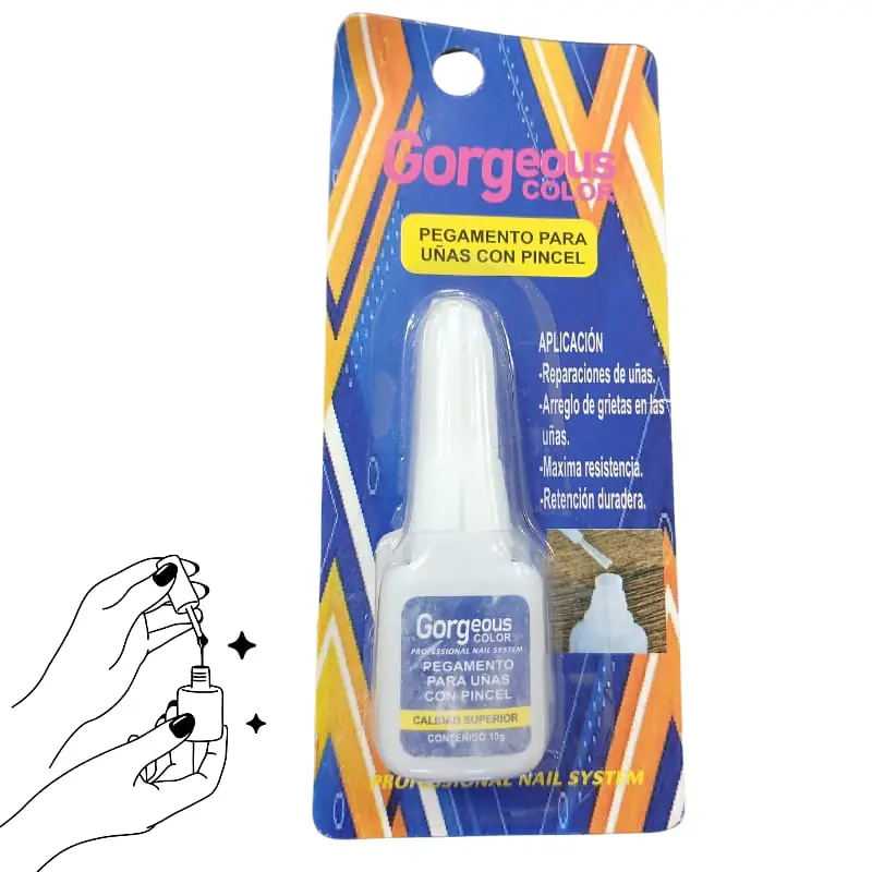 PEGAMENTO PARA UÑAS FORMATO PINCEL