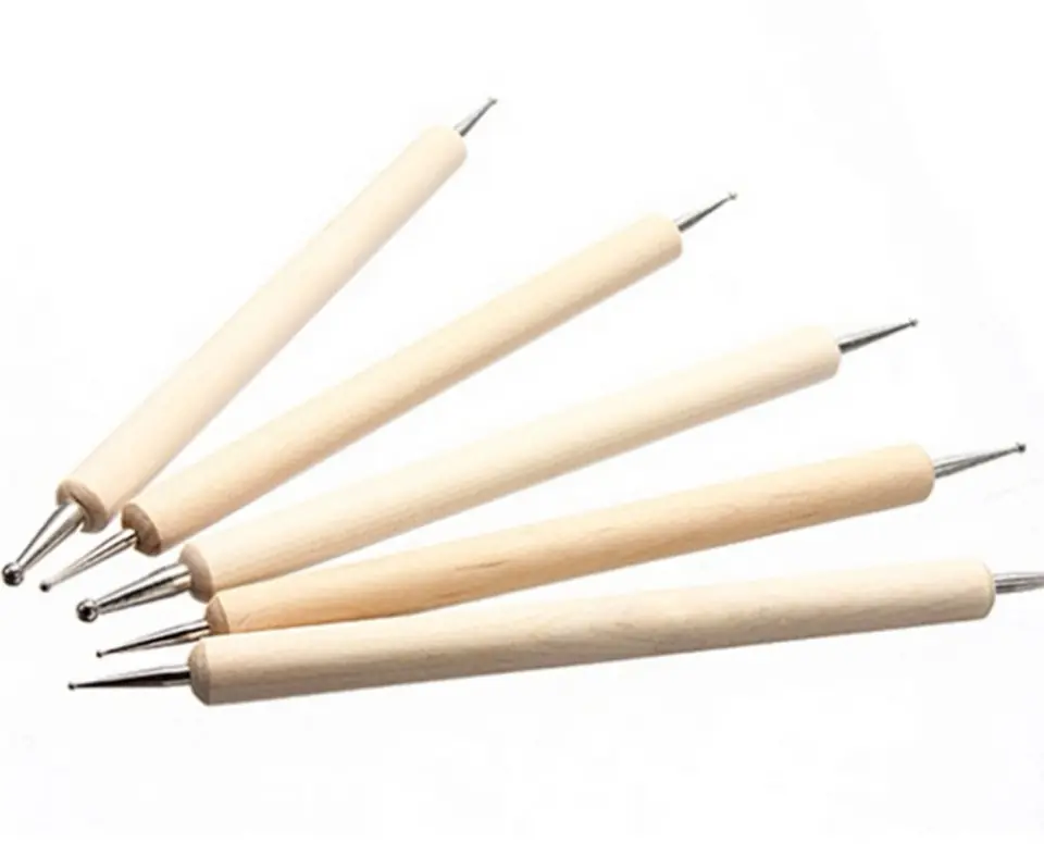 PACK 5 DOTTING DE MADERA
