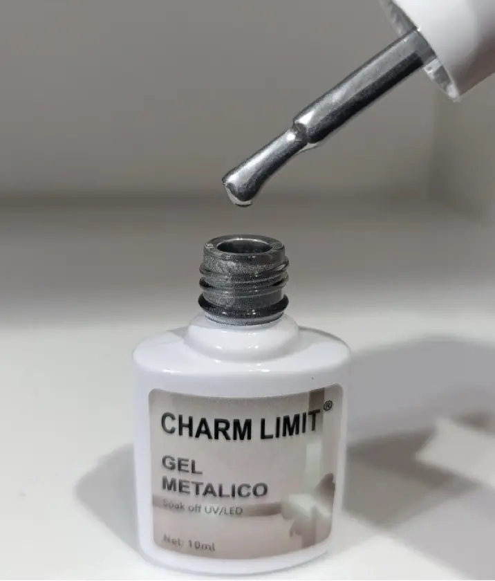 GEL METÁLICO - CHARM LIMIT PLATEADO