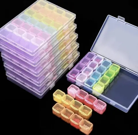 ORGANIZADOR PLASTICO X28 COLORIDO - ISSI SUPPLIES
