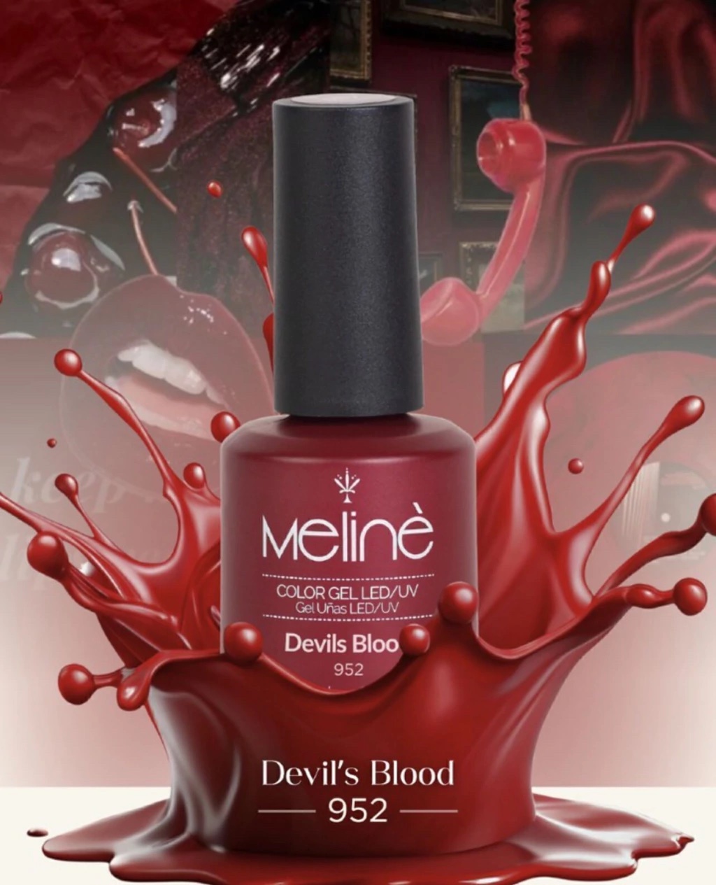 Esmalte semipermanente Devil´s Blood 952 (Colección Eternal Flame) – Meliné