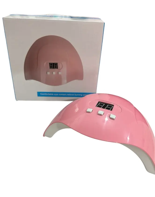 LÁMPARA UV/LED 48w ROSA