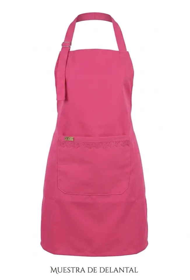 DELANTAL PREMIUM - Pink Nails
