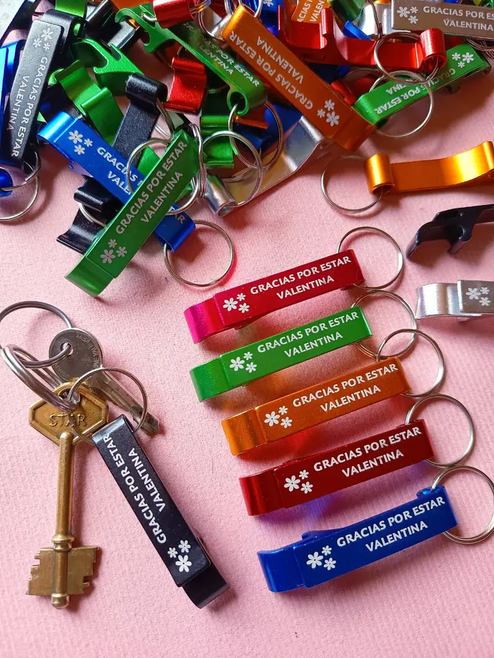 Llavero Destapador  Personalizado