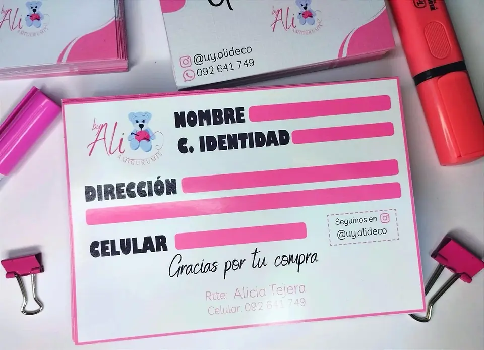 Etiquetas de Envío