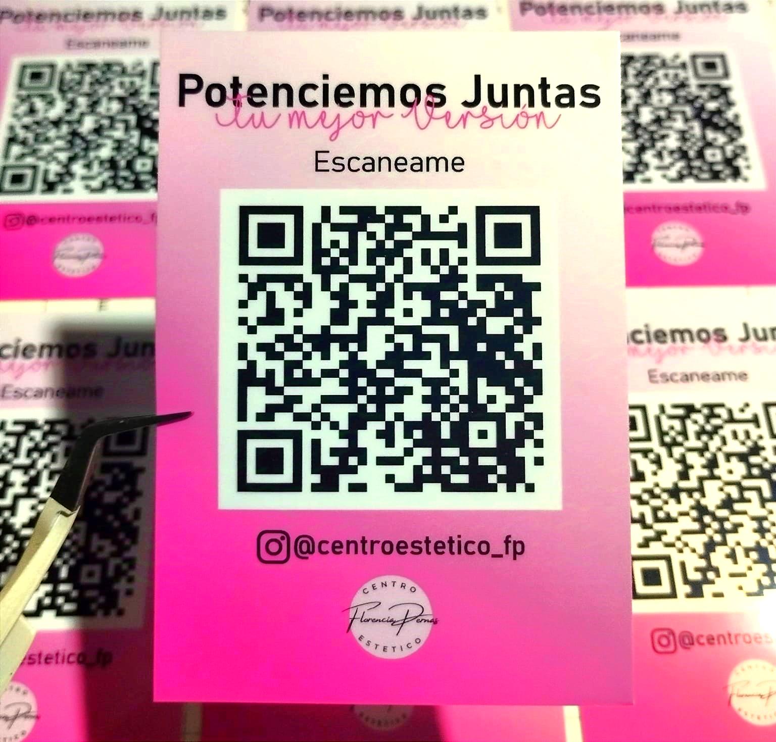 Stickers Qr Resistentes al Agua