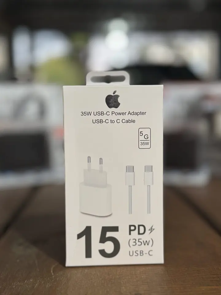 ⚡ Ficha Adaptador USB-C 35W PD + Cable USB-C
