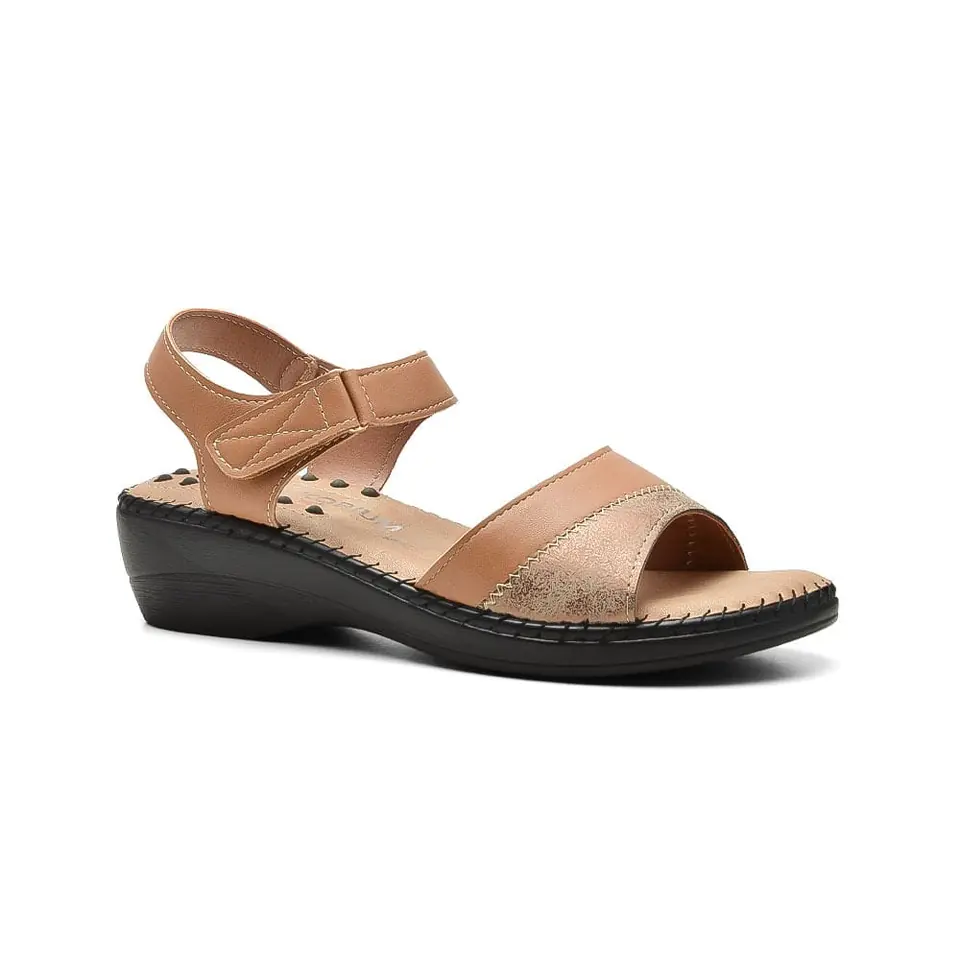 Sandalias Korium Confort Nuru con velcro