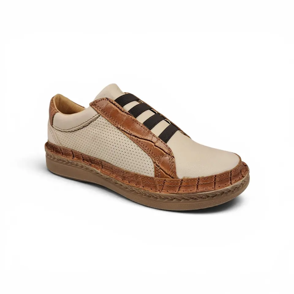 CALZADO CASUAL LOMBARDINO YUTE BEIGE