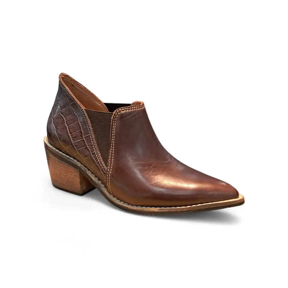 BOTA DE CUERO DICAPPO CHOCOLATE