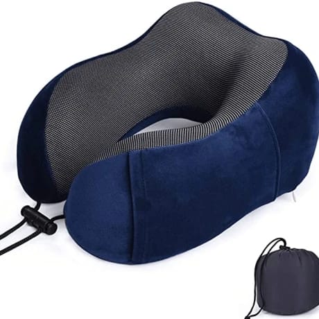 ALMOHADA DE VIAJE BRIO PARA CUELLO CON MEMORIA