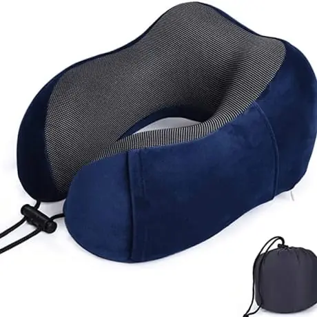 ALMOHADA DE VIAJE BRIO PARA CUELLO CON MEMORIA