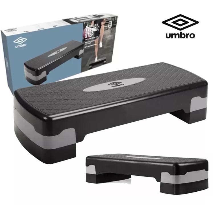 Step Umbro Pro 2 Escalones Regulables Fitness