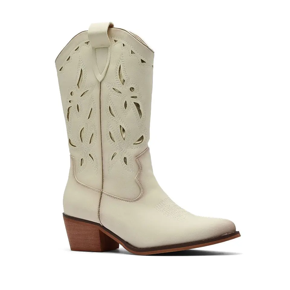 BOTA TEJANA KORIUM HELLEN WHITE