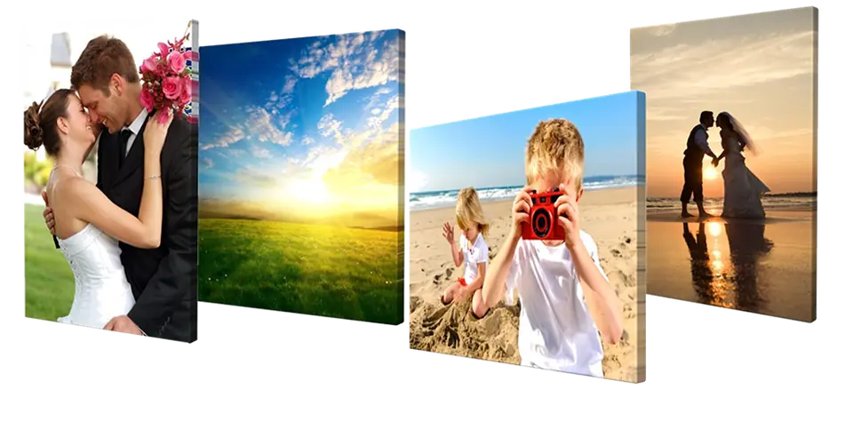Banner en lona 90cm x 60cm con bastidor de madera.