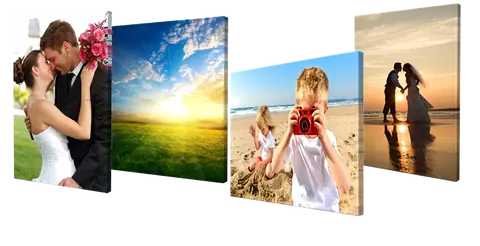 Banner en lona 90cm x 60cm con bastidor de madera.