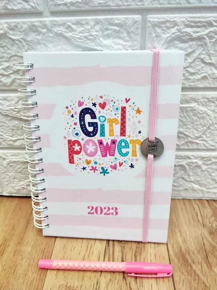 Agenda 2023 GIRL POWER Semana a la vista horizontal