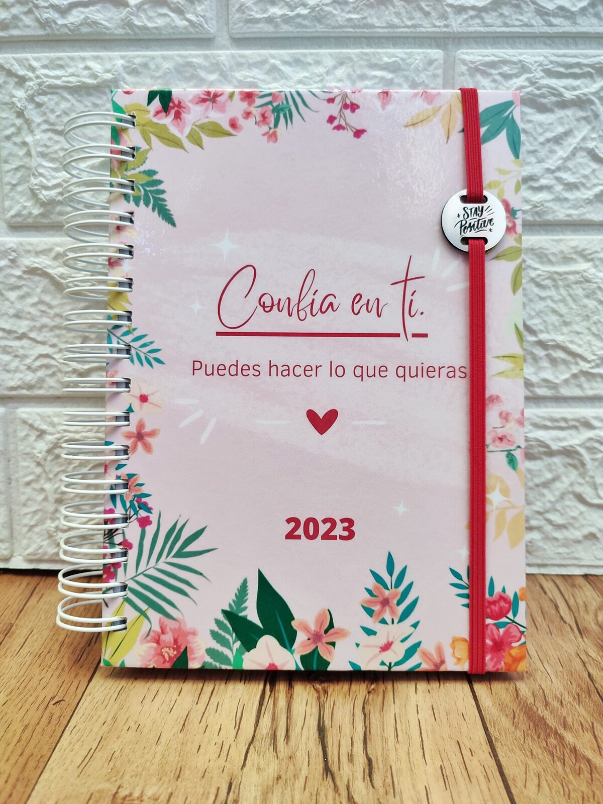 Agenda 2023 FLORAL Dos días por pagina