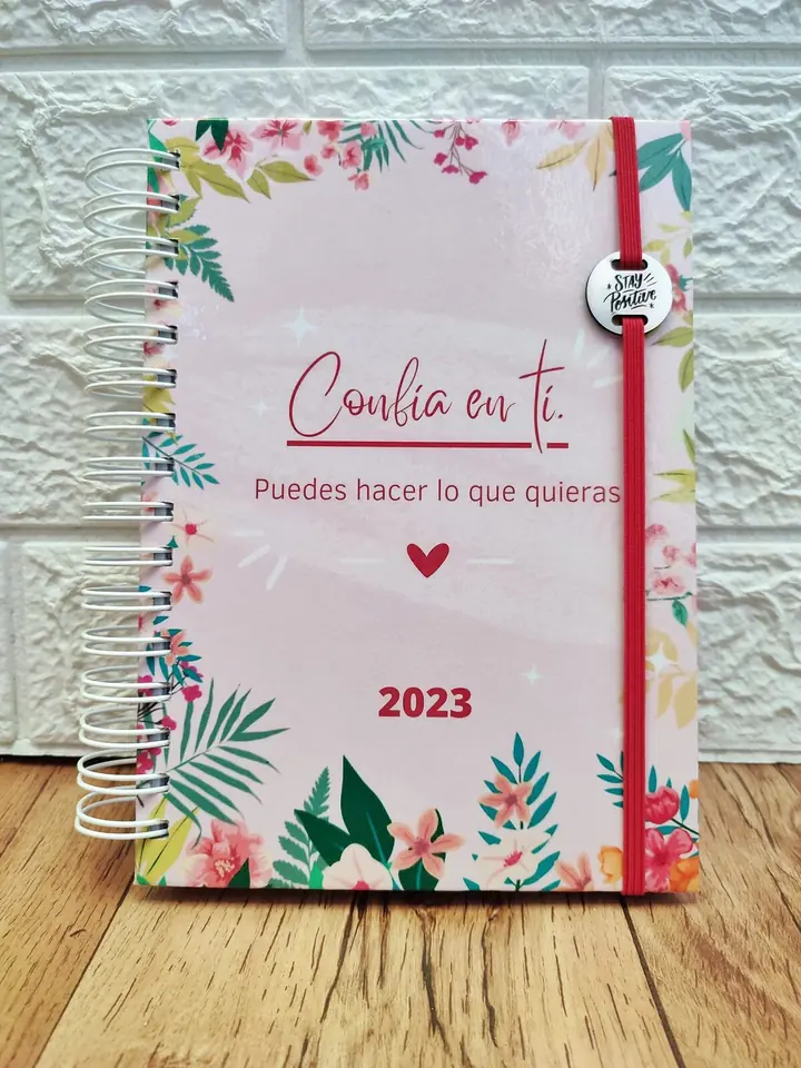 Agenda 2023 FLORAL Dos días por pagina