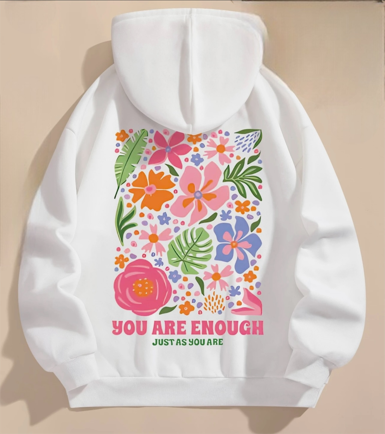 Canguro Floral Blanco