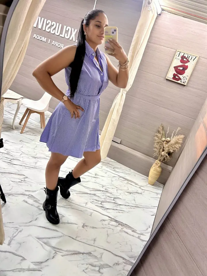 Vestido a rayas