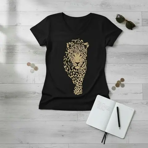 Remera E.V Leopardo