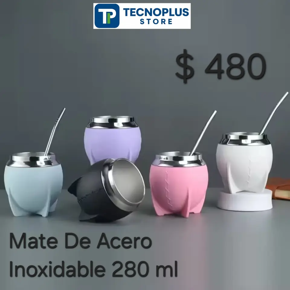 Mate De Acero Inoxidable 280 ml