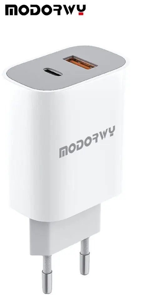 CARGADOR FICHA TIPO C + USB 3.1A - MODORWY MA1113