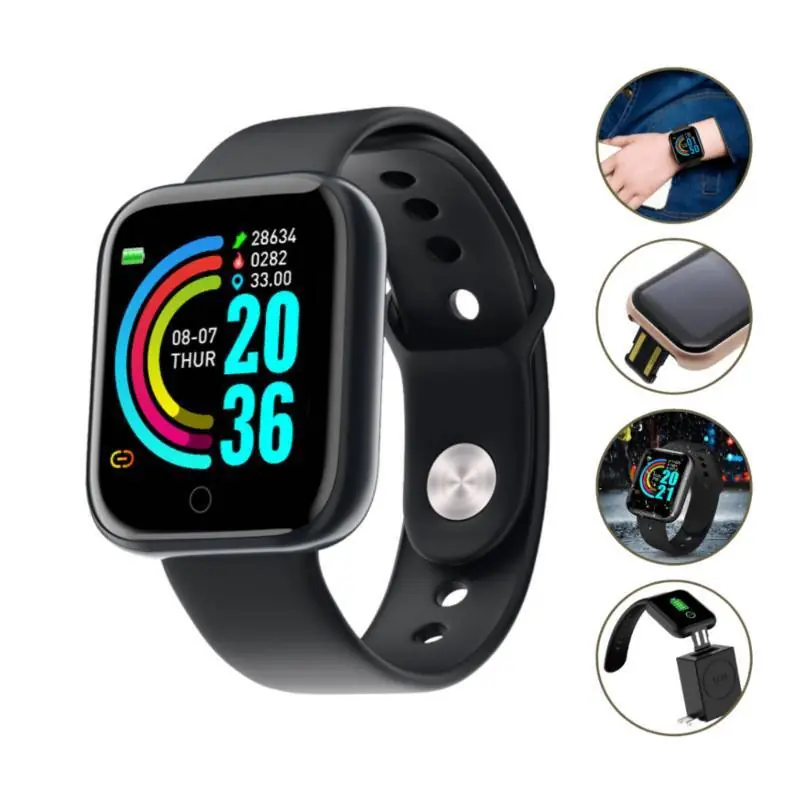 RELOJ SMARTWATCH BRACELET CUADRADO