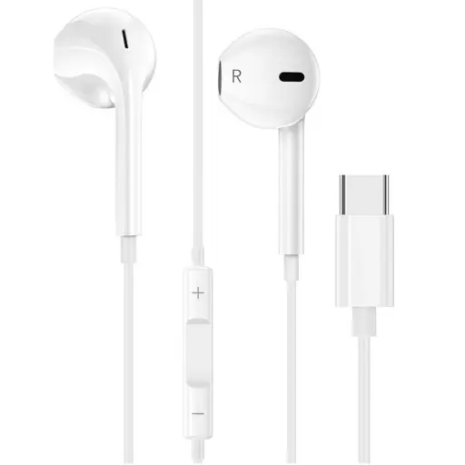 AURICULARES CON MANOS LIBRES USB-C TIPO C EARPOD CALIDAD PREMIUM COMPATIBLE IPHONE 15 16 17 E-20C